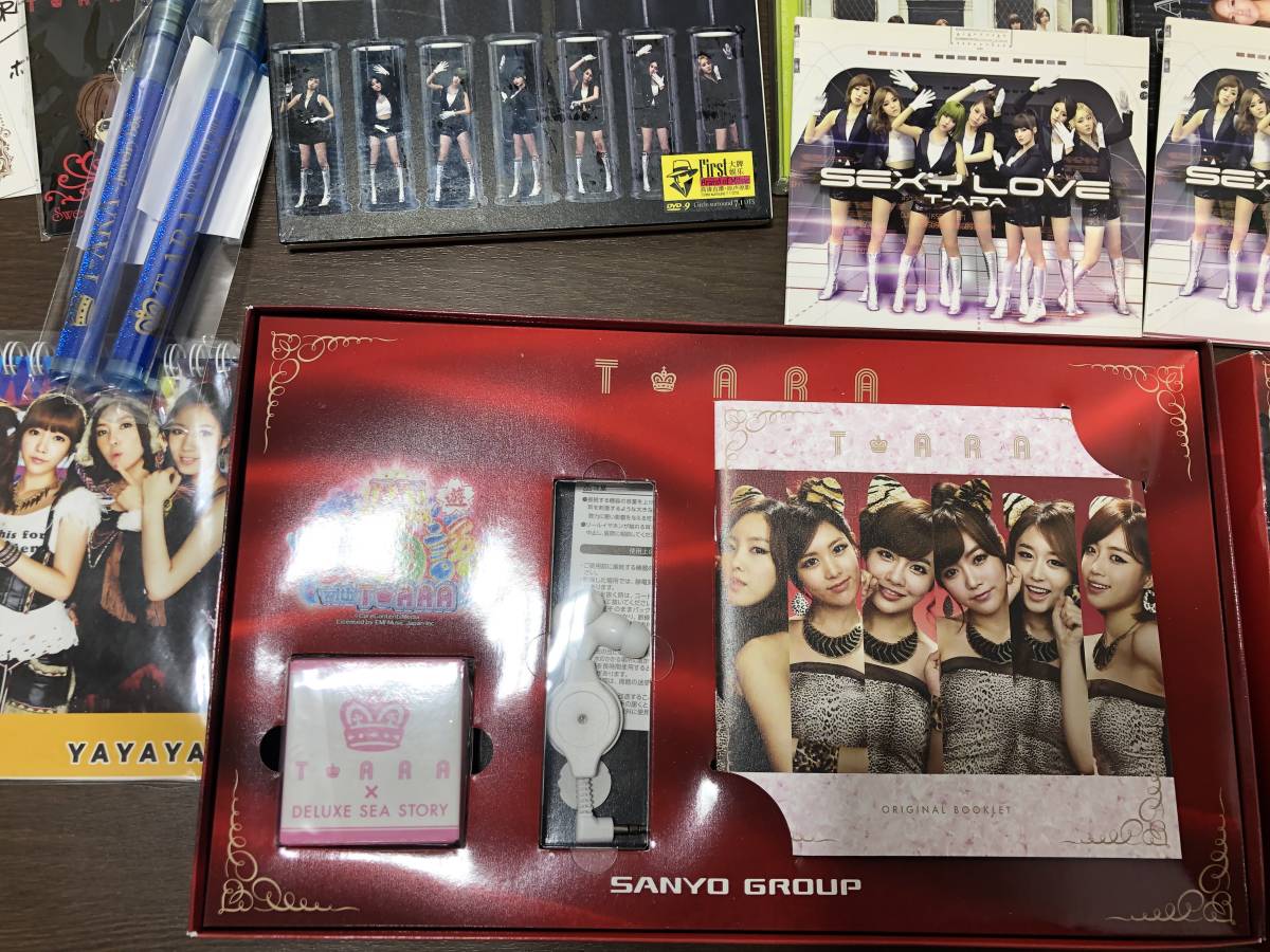 11010◇T-ARA まとめ売り 韓国 K-POP DVD CDなど【動作未確認・写真