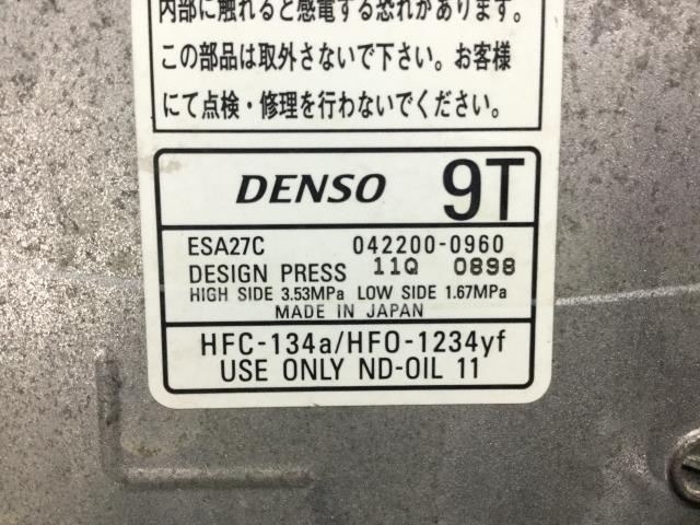 アコード DAA-CR6 A/Cコンプレッサー NH812P ESA27C/042200-0960 38800-5K0-J71_画像2