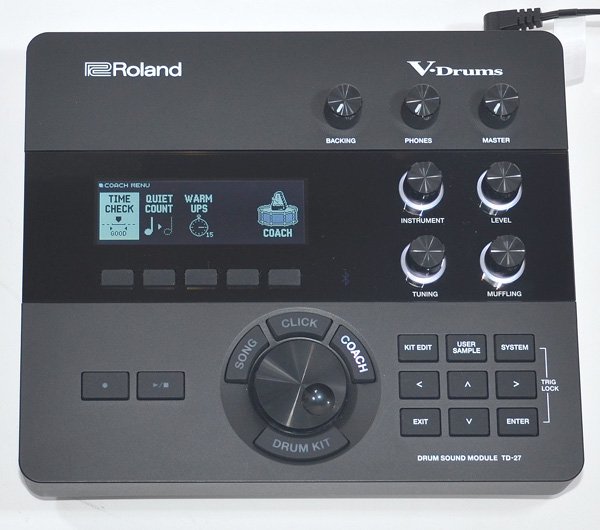 ☆新品同様!Roland ローランド TD-27 DRUM SOUND MODULE サウンド