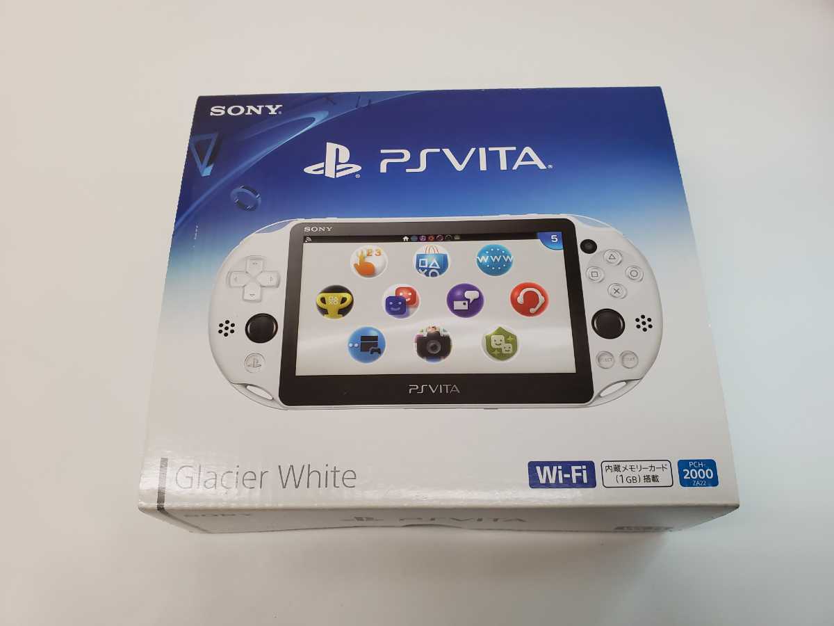 新品未使用】ソニー PS Vita 本体 付属品 PCH-2000 ZA22 ホワイト