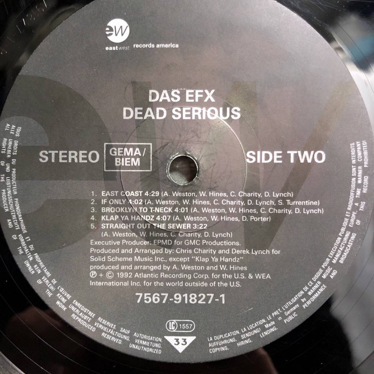 DAS EFX / DEAD SERIOUS LP inc MIC CHECKA / JUSSUMMEN / THEY WANT EFX_画像4