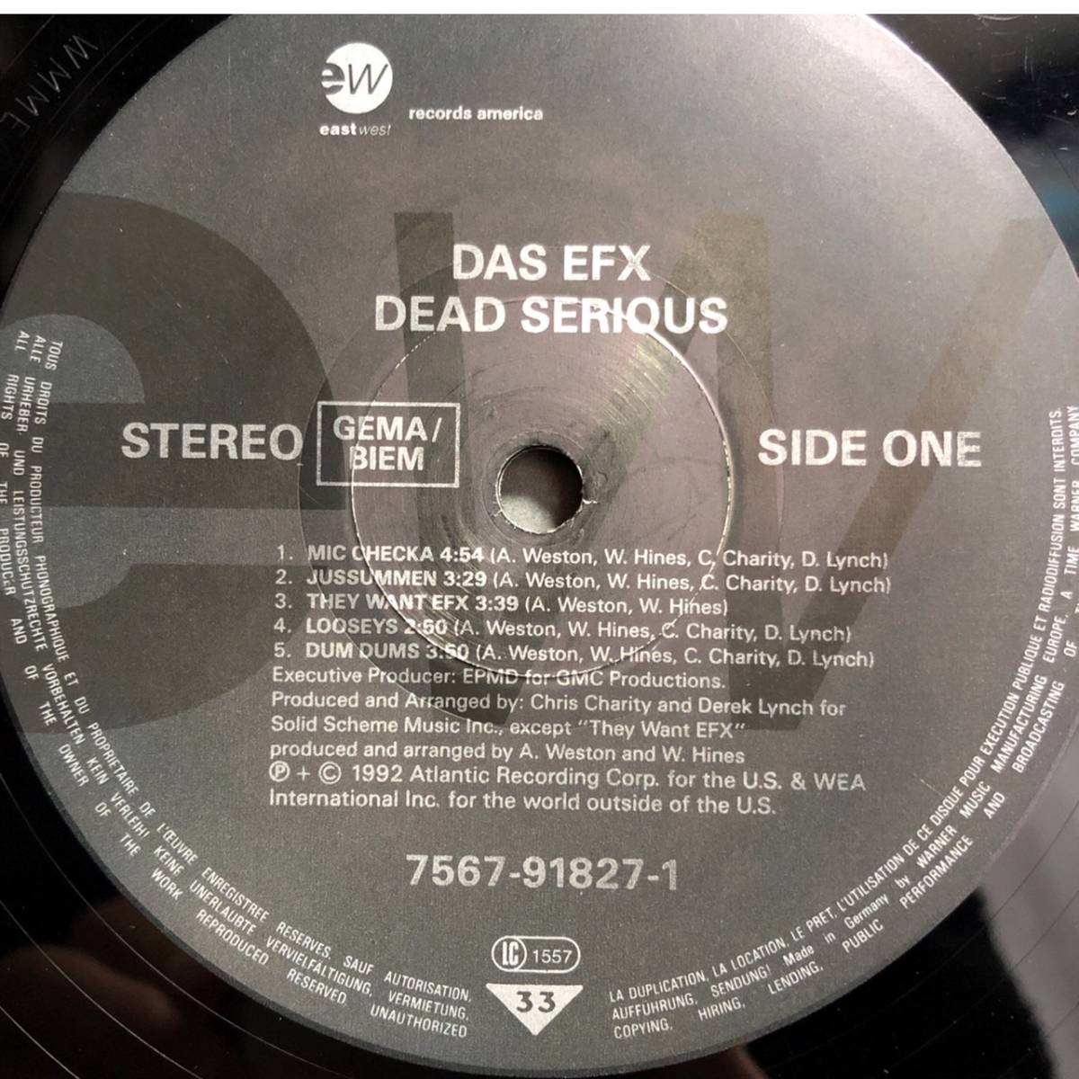 DAS EFX / DEAD SERIOUS LP inc MIC CHECKA / JUSSUMMEN / THEY WANT EFX_画像5