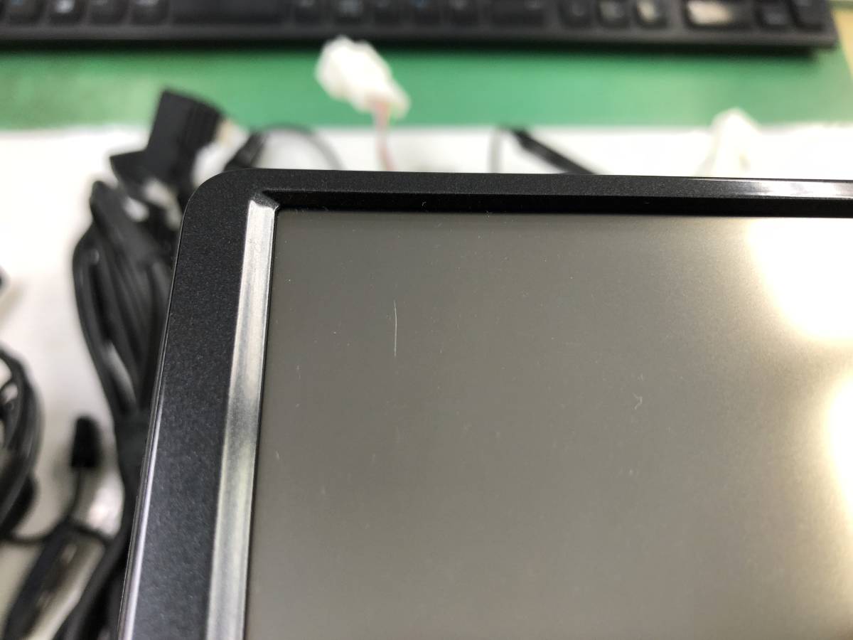 2018年地図! ダイハツ 純正 ナビ 「 NMZP-W64D 」 フルセグ DVD CD Bluetooth ラジオ USB 動作確認OK!! カーナビ トヨタ _画面左上に線傷1㎝弱あります。