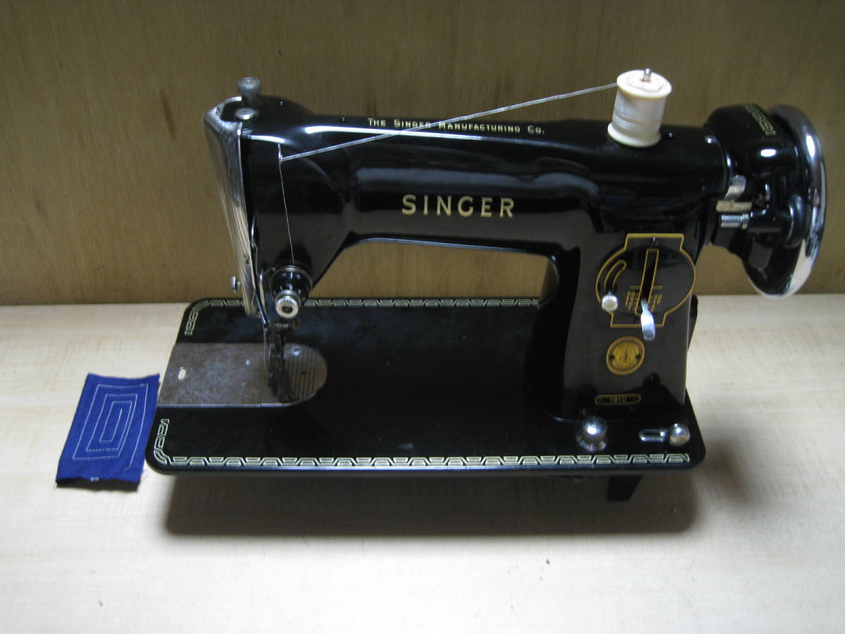 希少】【動作確認済】SINGER 191U 家庭用 アンティークミシン - 生活家電