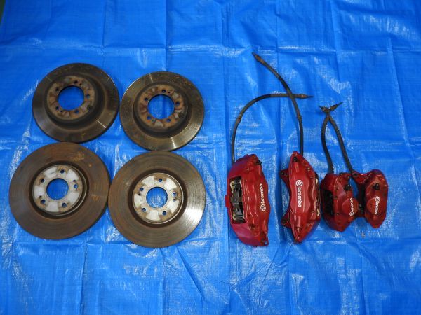 高級素材使用ブランド ⑰ CT9W CT9A エボ 9 純正 ブレンボ ブレーキ