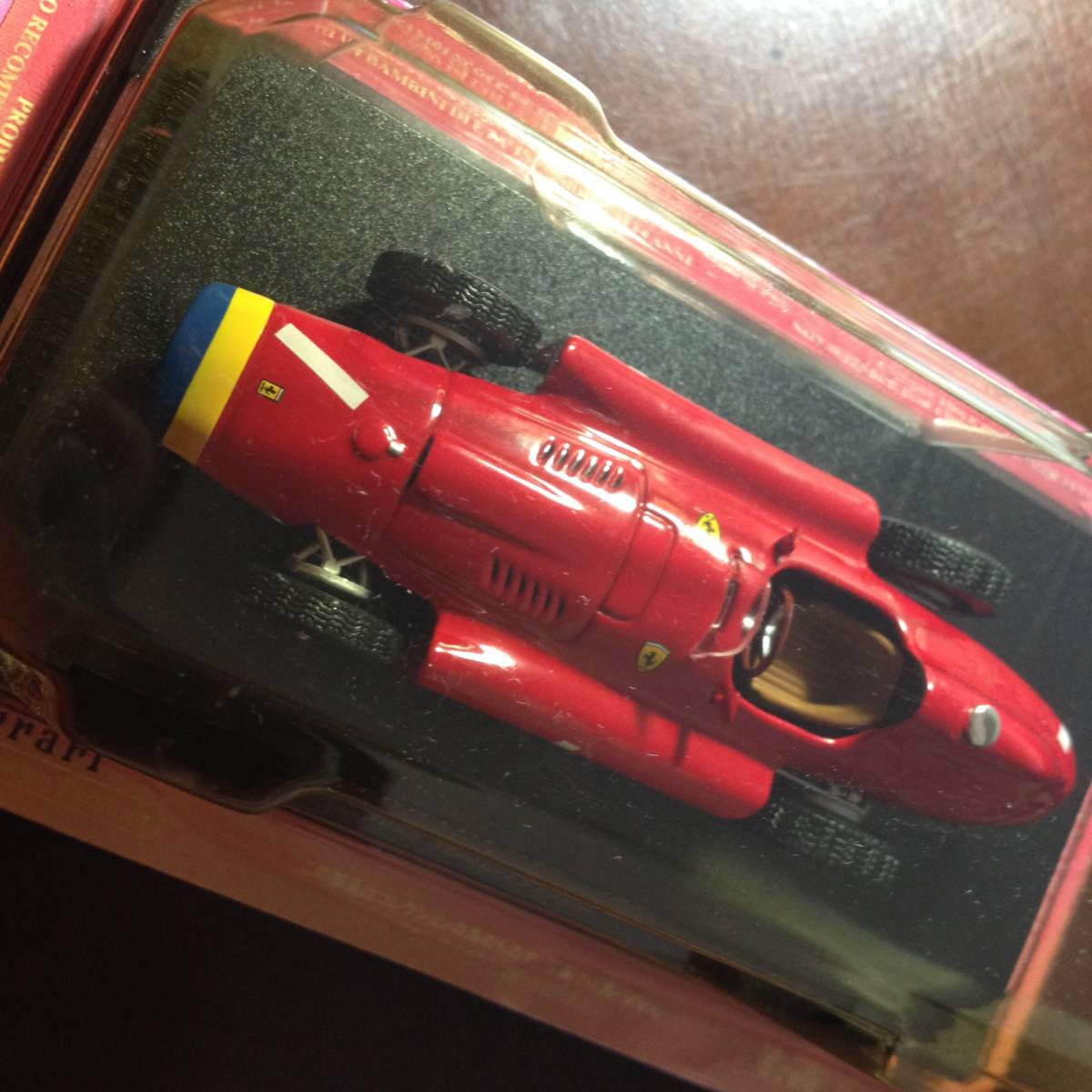 昭和31年型 レーシングカー・ビンテージ★フェラーリ・公認 ミニカー 1/43・OBJET DE COLLECTION・ FERRARI D50・1956年モデル 昭和レトロ