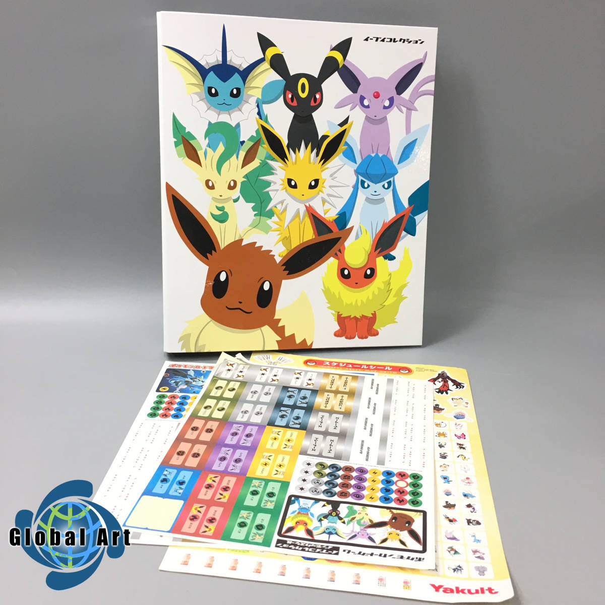 送料無料4点セット ポケモンタイム うつし金蒔絵 イーブイコレクション サンダースブラッキー シール ポケモンセンター限定 通常便なら送料無料 うつし金 蒔絵