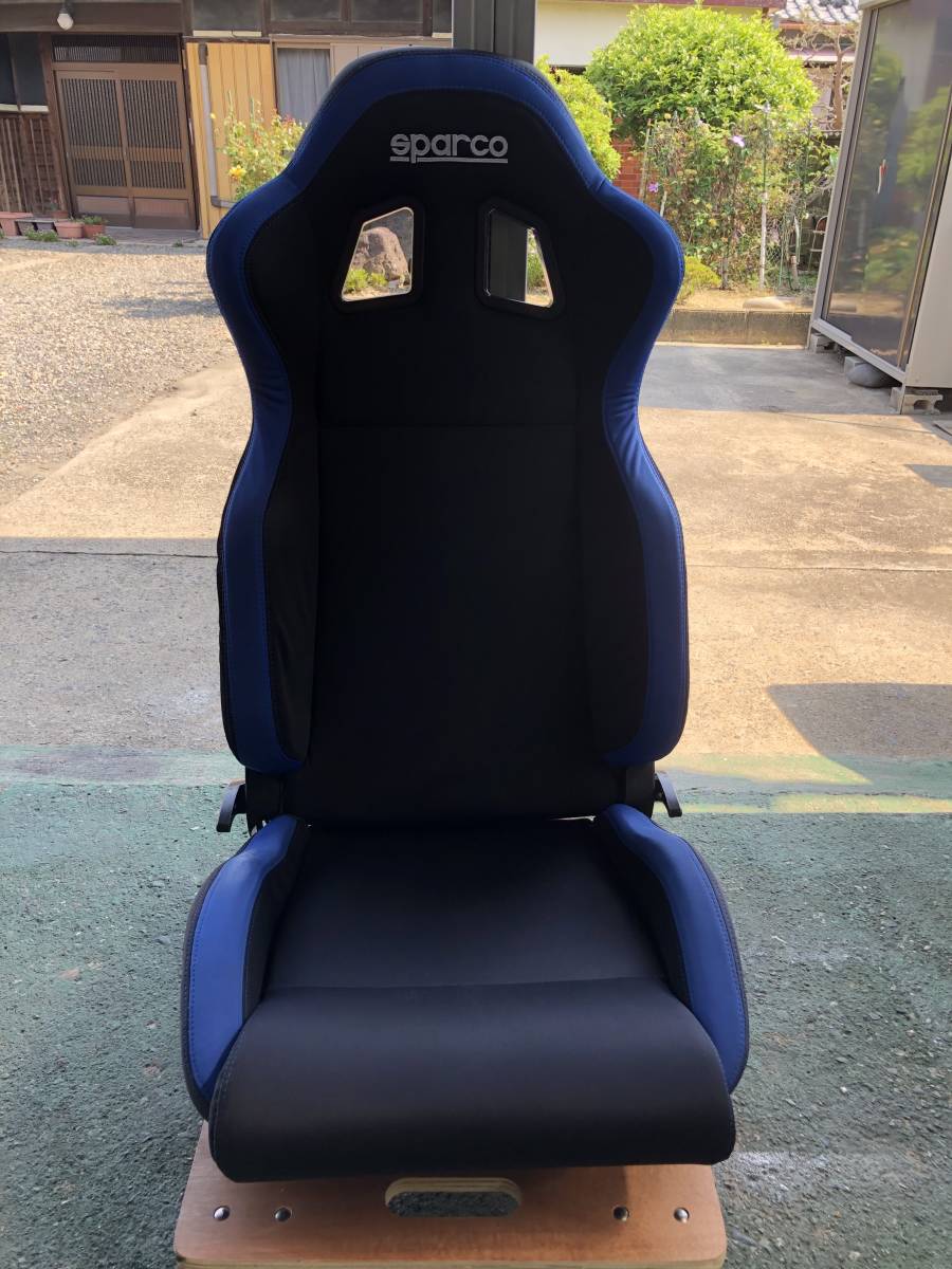 SPARCO スパルコ シート 黒/青 | bergosafety.com.br