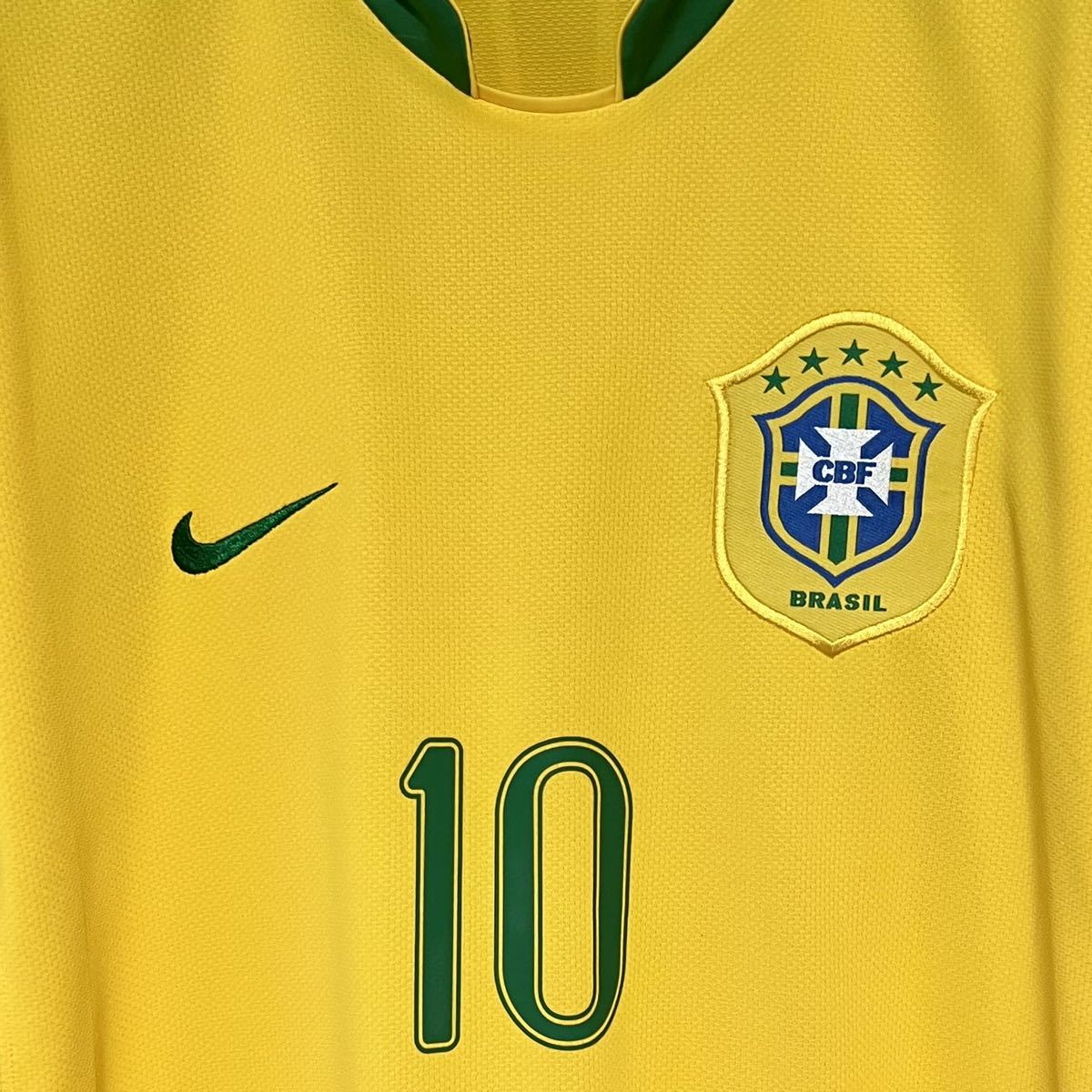 新品/タグ付き】2006 ドイツW杯 ブラジル代表 ロナウジーニョ 新品/タグ付き】2006 ドイツW杯 ブラジル代表 ロナウジーニョ