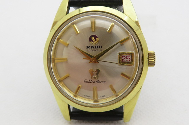 1円～【美品】RADO ラドー Golden Horse ゴールデンホース 自動巻き　メンズ腕時計　5-5-17_画像1