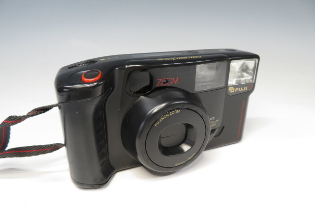 １円～FUJI ZOOM CARDIA 700 DATE フジ　ズーム　カルディア　フィルム　コンパクト　カメラ　ブラック　　5-8-74　_画像2