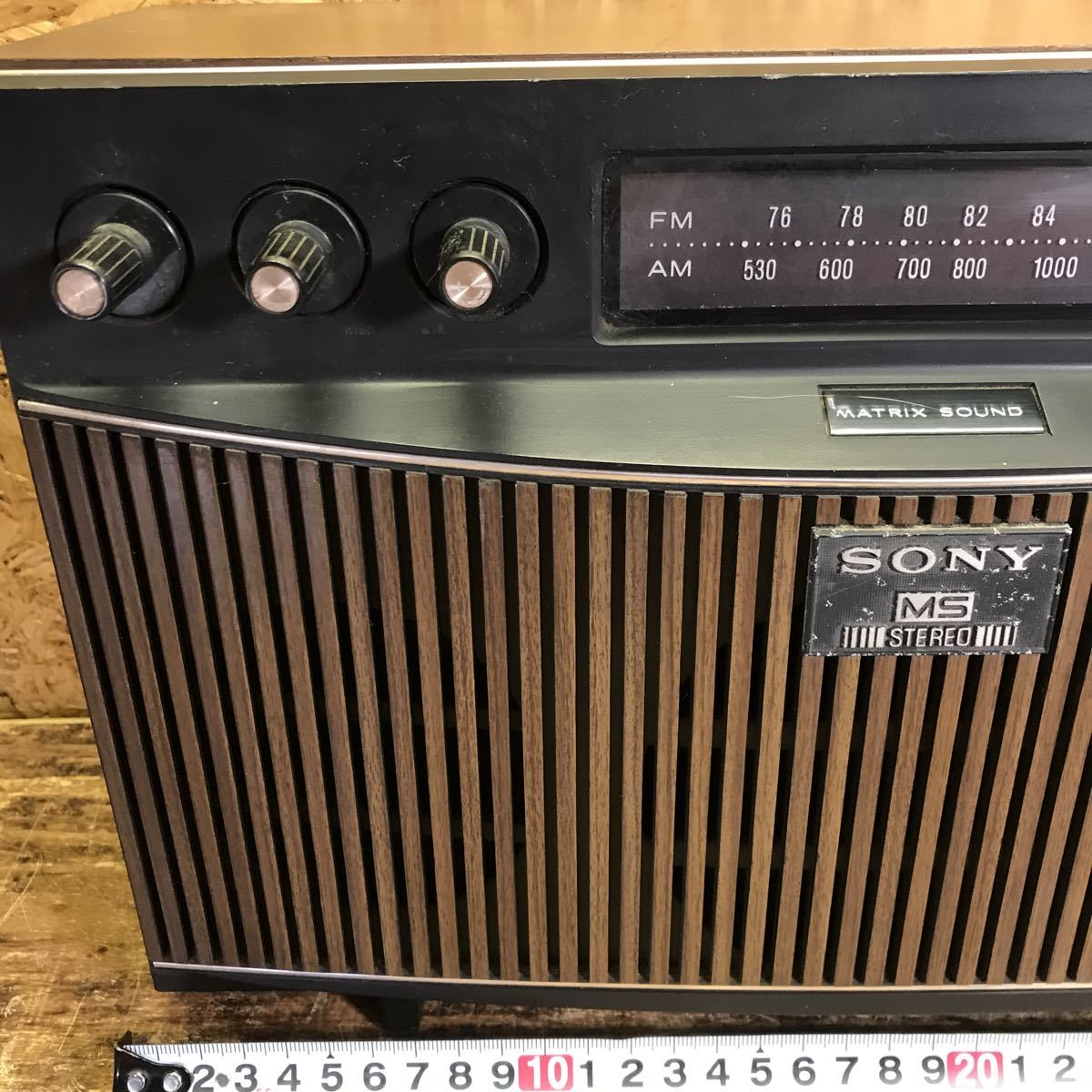 最大73%オフ! SONY ソニー MS-3400 ラジオ aob.adv.br