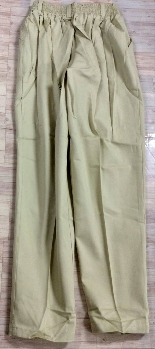  new goods cotton tsu il Easy pants free size green 