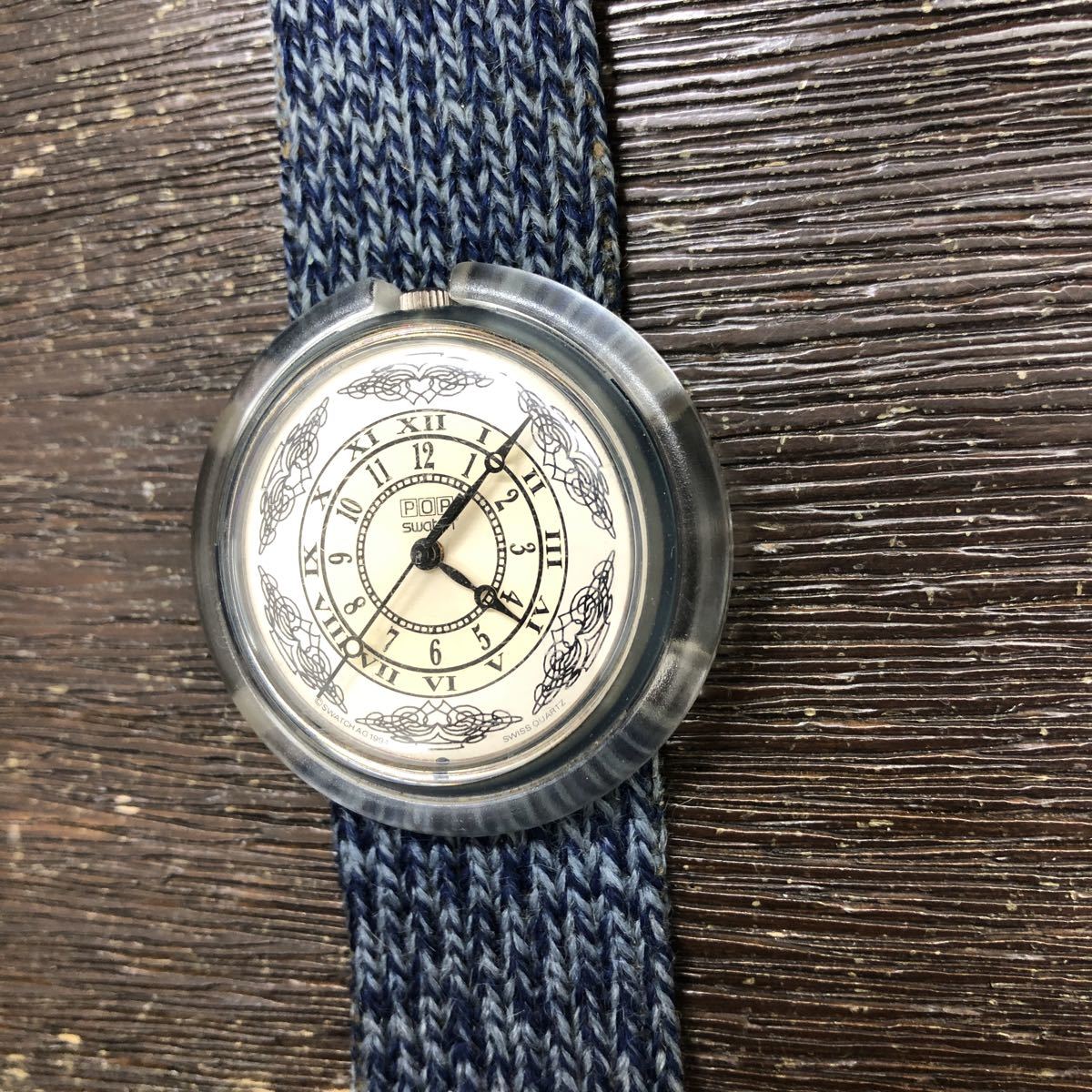 POP SWATCH Swatch wristwatch quartz type 
