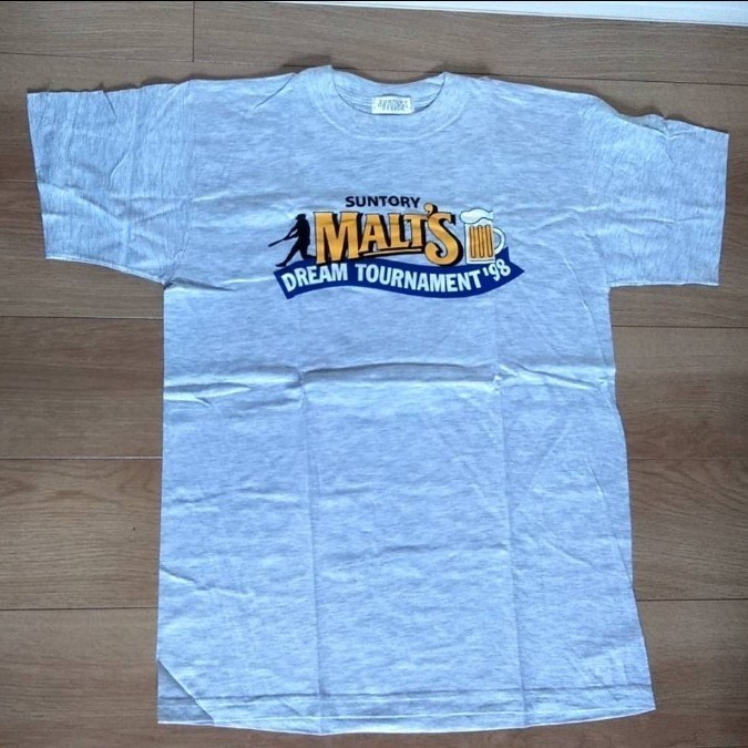 企業　Tシャツ　サントリー　モルツ　販促品　1998年