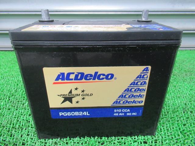 ACDelco PREMIUM GOLD 60B24L 中古 バッテリー 12.70V CCA434 ACデルコ プレミアム 落札日翌日以降 充電後発送 AAA /37776_画像3