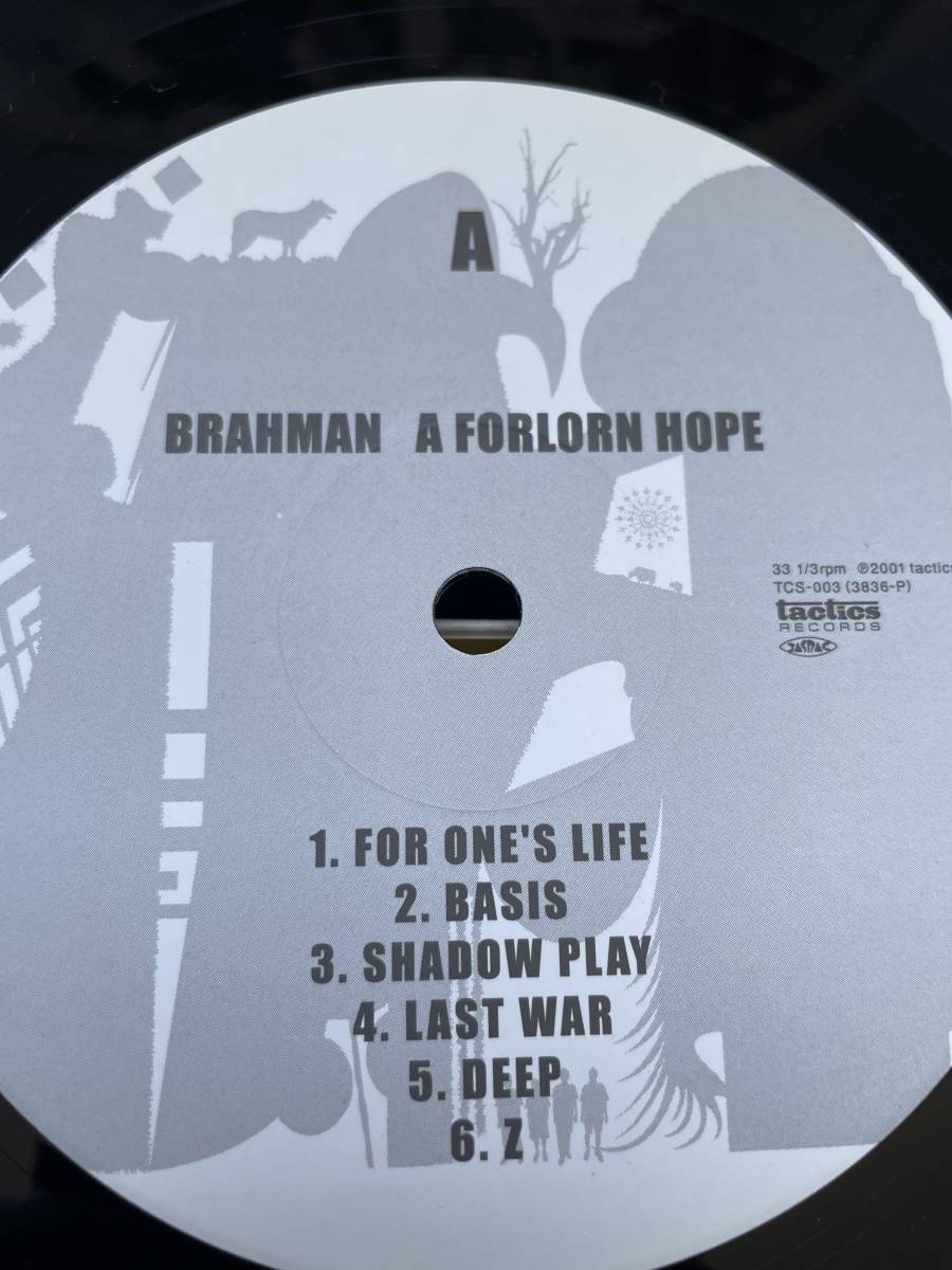 BRAHMAN A FORLORN HOPE*b rough man Major First album arrival time BED SPACE REQUIEM FOR ONE\'S LIFE