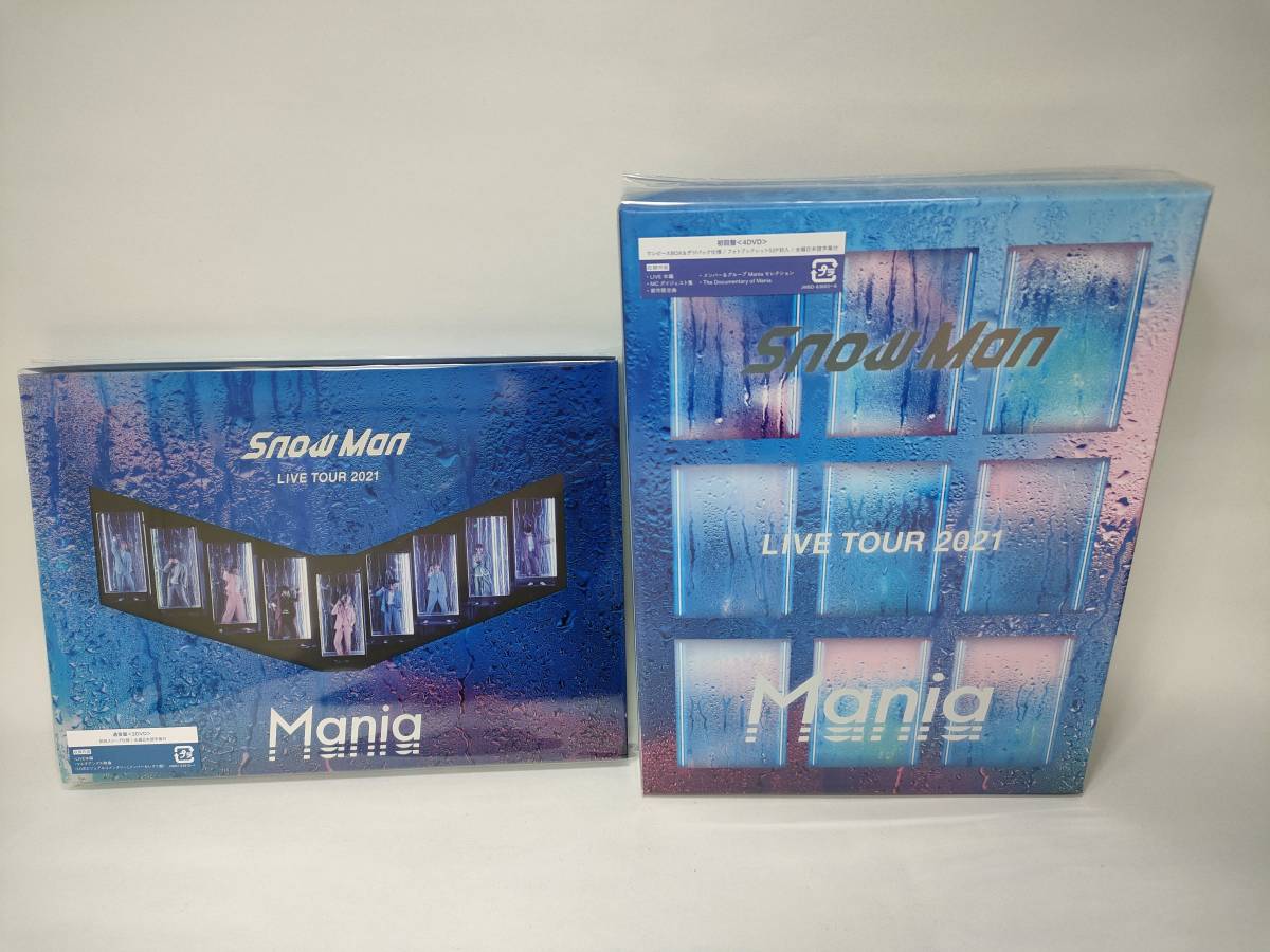 2021新商品 Snow Man LIVE TOUR 2021 Mania 初回 通常セット