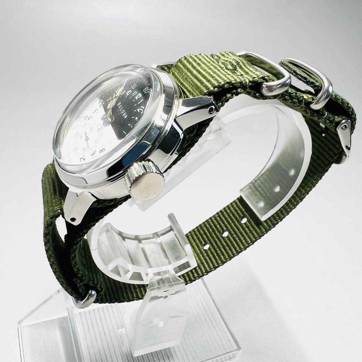 24318円 幸せなふたりに贈る結婚祝い BULOVA ブローバ アンティーク WW2 ミリタリー腕時計