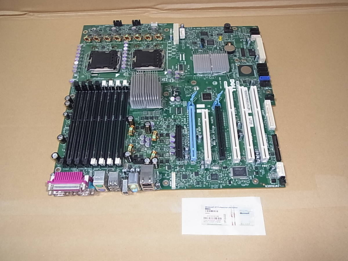 ★☆DELL Precision T7400 マザーボード i5400/LGA771-Dual (MB850)の画像1