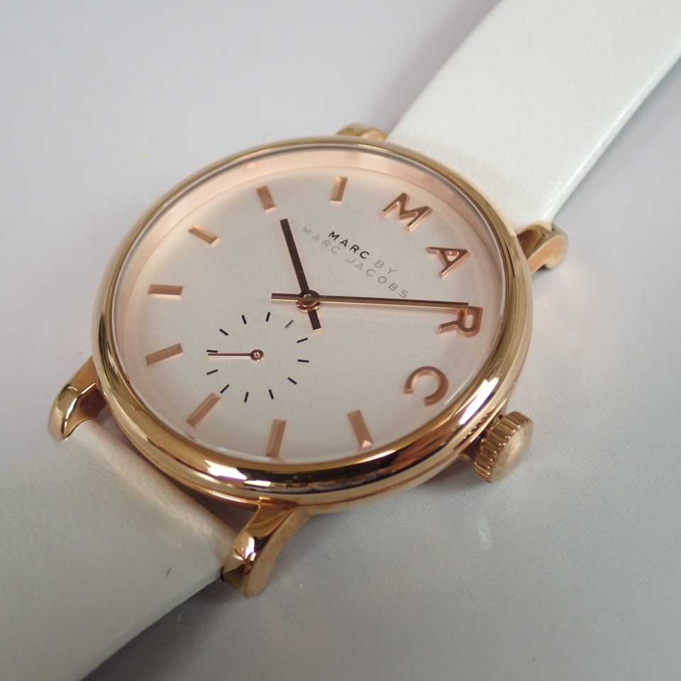 マークバイジェイコブズ 腕時計 男女兼用　MBM1283 本革ピンクゴールド 36mm MARC BY MARC JACOBS_画像10