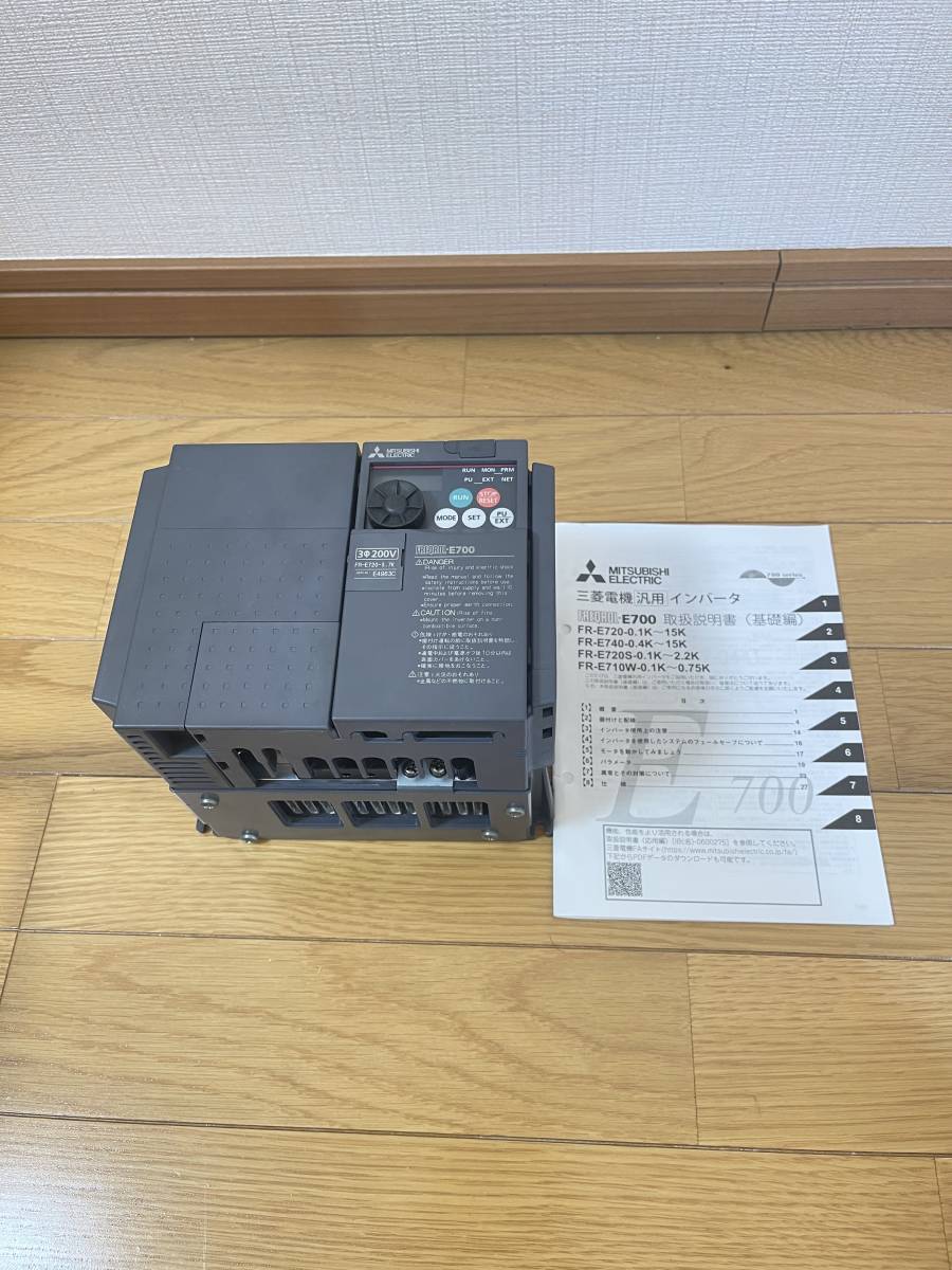 店 三菱電機 汎用インバータ FREQROL-E700 FR-E720-0.4K kead.al