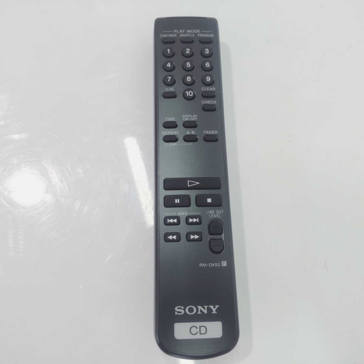 SONY ソニー CDプレーヤー リモコン RM-DX50 CDP-XB920 CDP SONY ソニー CDプレーヤー リモコン RM-DX50 CDP-XB920 CDP
