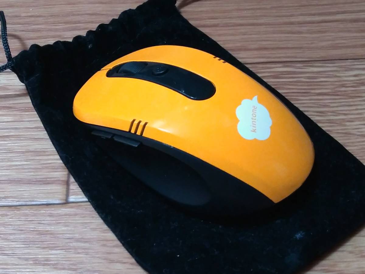 マウス #18 サイボウズ kintone ノベルティ無線・ワイヤレス・マウス Cyboze キントーン Bluetooth コードレス 未使用品 動作確認済