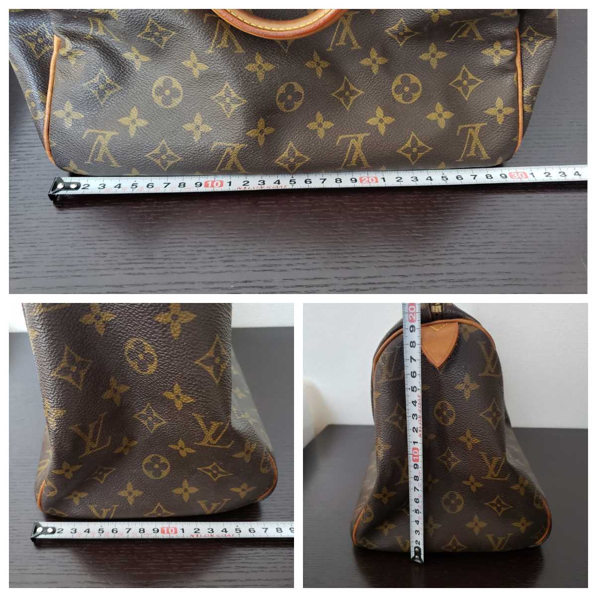 ★LOUIS VUITTON ルイヴィトン スピーディ30 モノグラム ミニボストン　ハンドバッグ（NW5-）_画像10