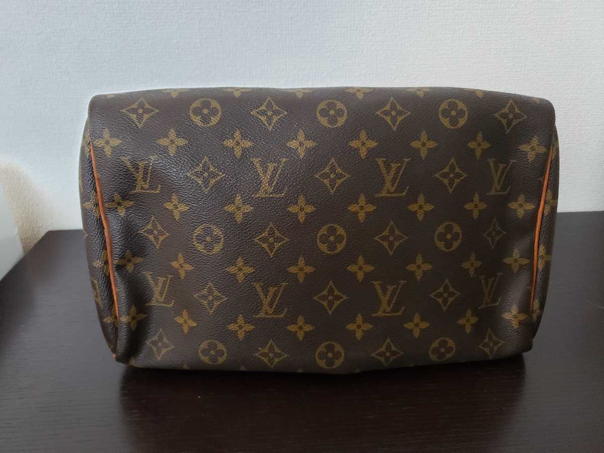 ★LOUIS VUITTON ルイヴィトン スピーディ30 モノグラム ミニボストン　ハンドバッグ（NW5-）_画像3