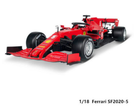 新品在庫あBburago　フェラーリ　レーシングカー　F1　2021　1/18スケール　ダイキャストカー　コレクション　ミニカー レーシングカー