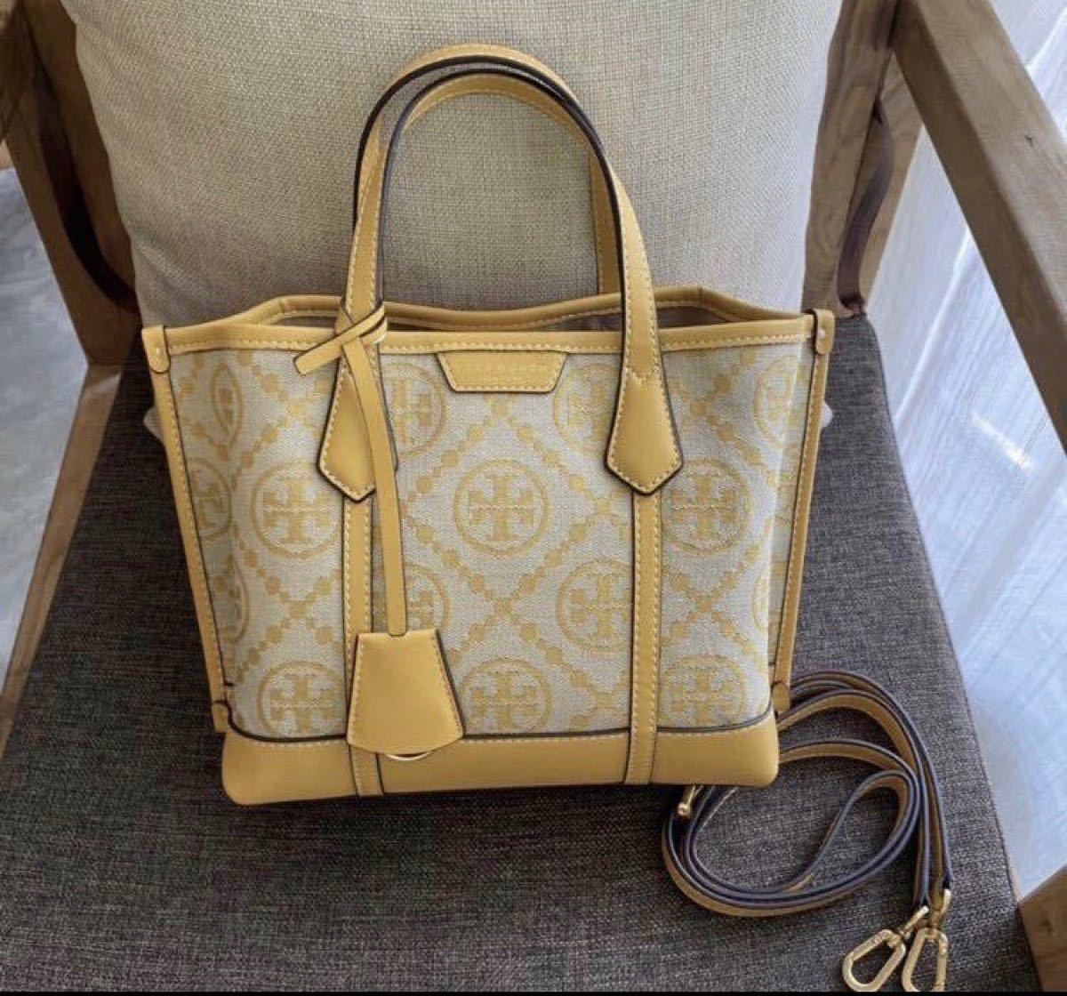 トリーバーチ トートバッグ ショルダーバッグ Tモノグラム 83313 Tory Burch ペリー トリプルコンパートメント 