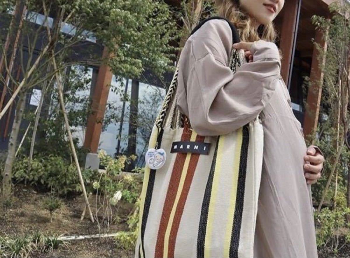 MARNI / マルニ ハンモックバッグ Ecru-
