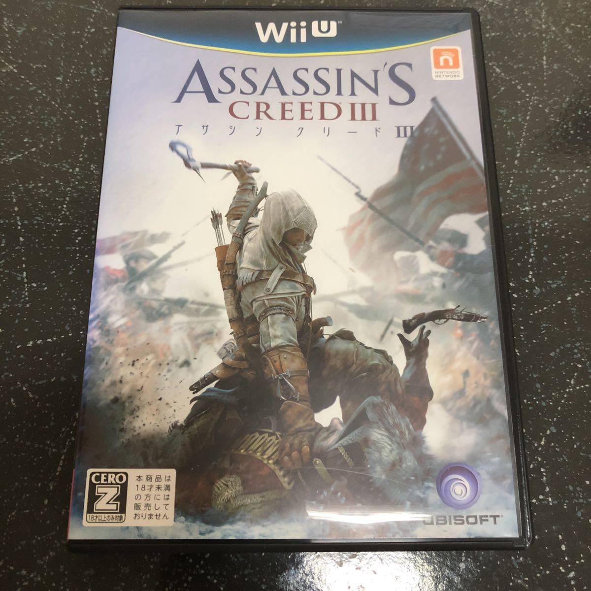 【匿名送料無料】アサシンクリード3 ASASSIN'S CREED III　WiiU 【3483】