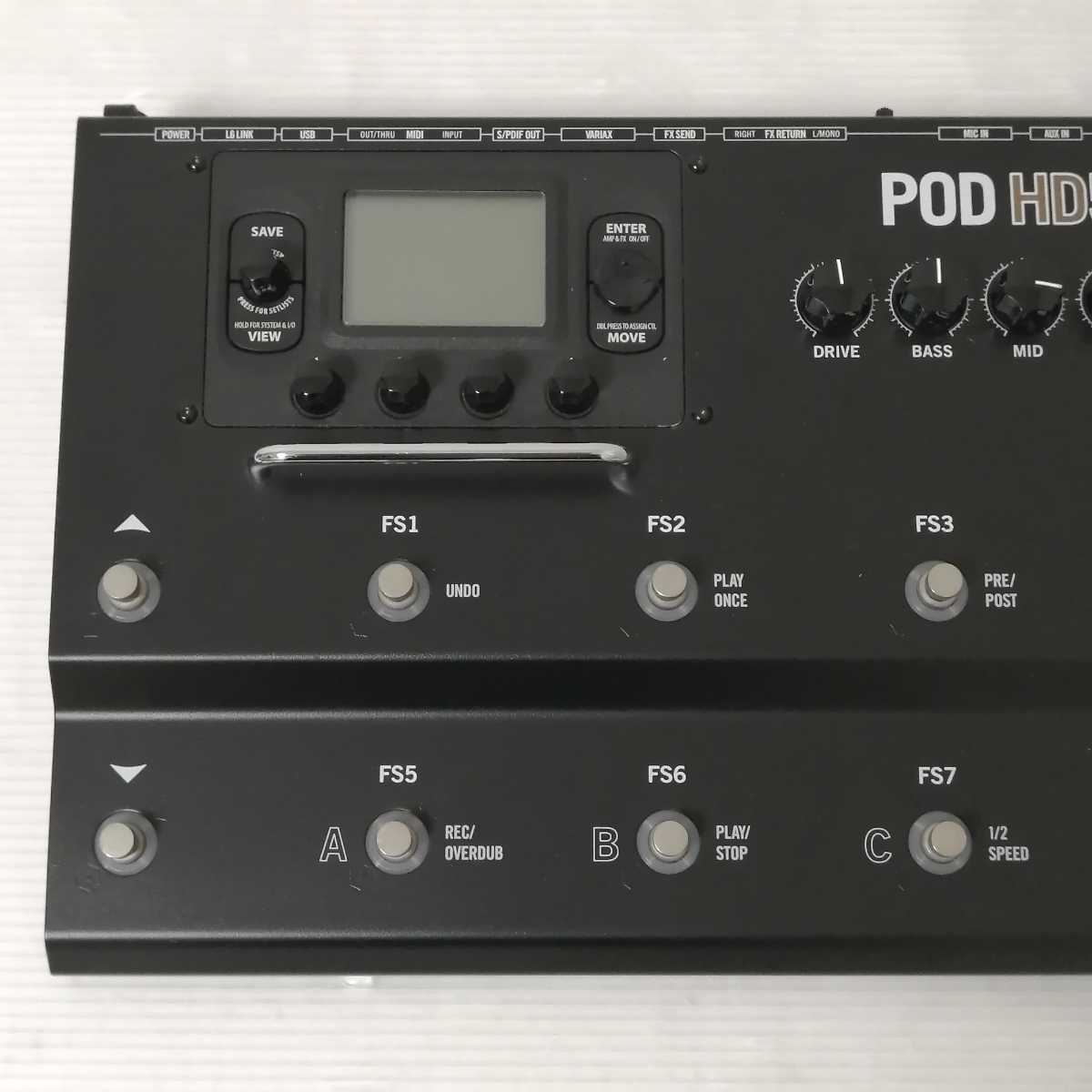 Line6 マルチエフェクトプロセッサー POD HD500X