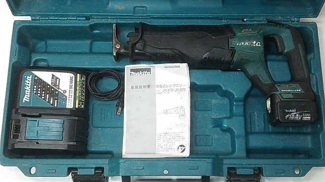 【1円スタート！】マキタ makita 充電式レシプロソー JR187D バッテリー付き 動作良好 A2472_画像1