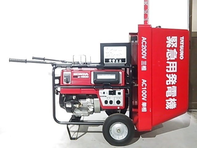 Yahoo!オークション - TATSUNO タツノ 緊急用発電機 QF-1001-A01 Yahoo!オークション - TATSUNO タツノ 緊急用発電機 QF-1001-A01