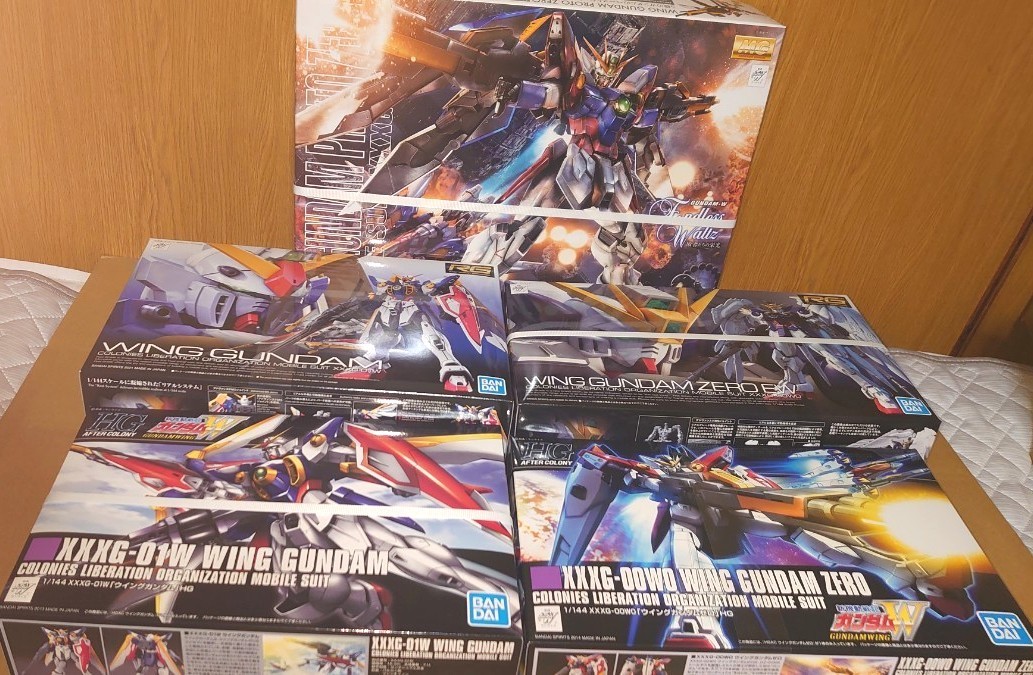 全てのタイムセール ロボット-ウイングガンダム系ガンダムプラモデル 5 ...