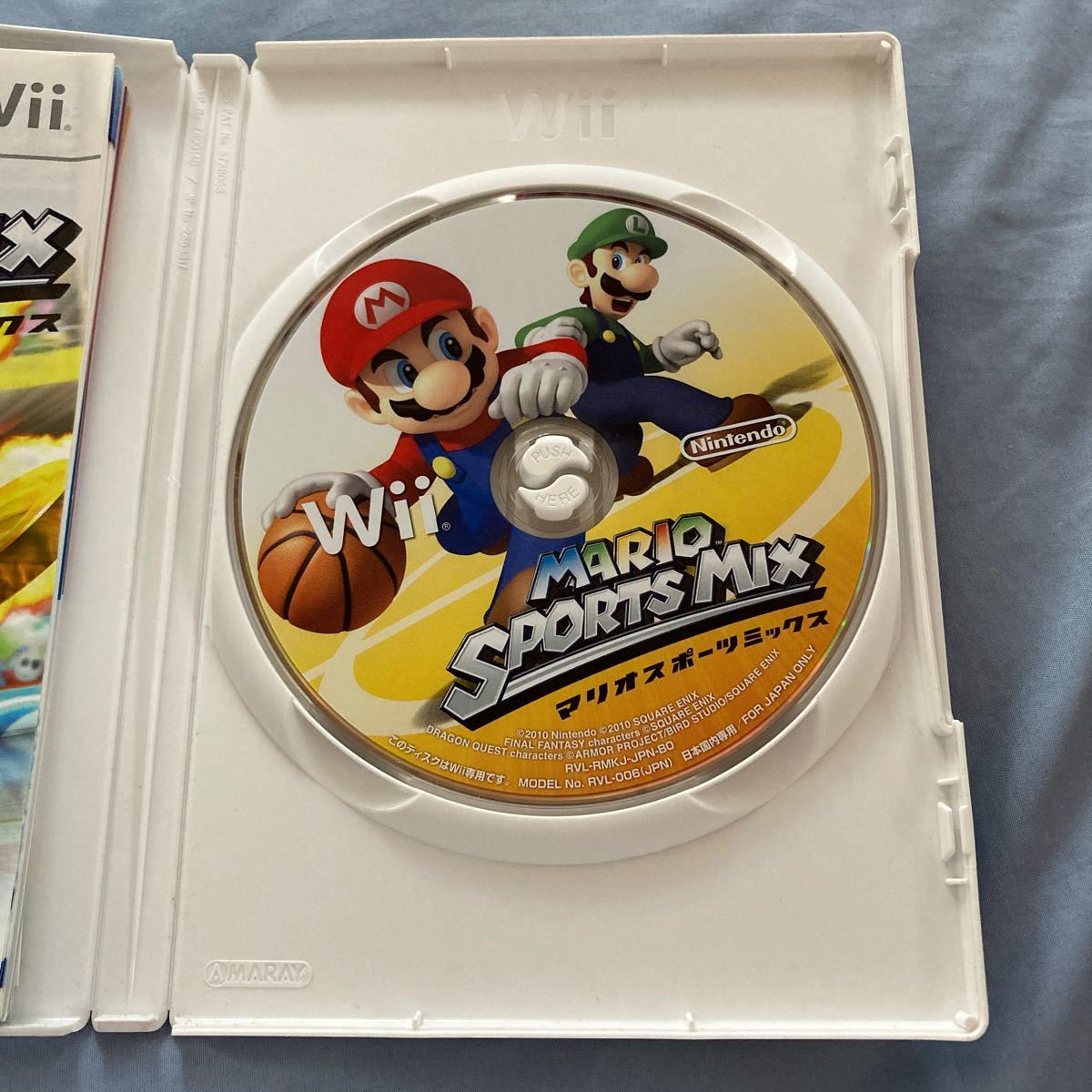マリオスポーツミックス Wii Wiiソフト 任天堂 