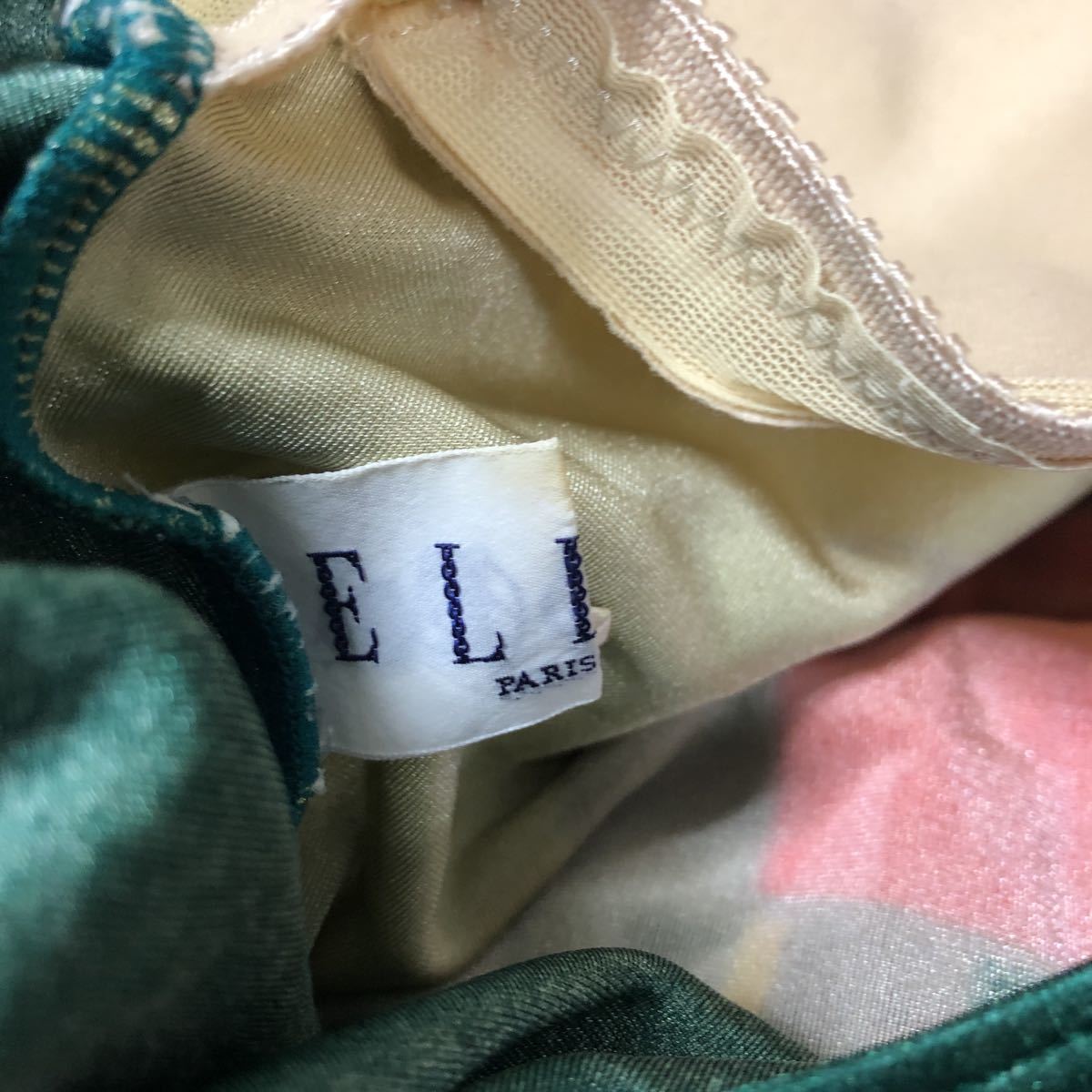 ワンピース水着　ハイレグ？　ELLE スイムウェア　M 22-0525-04_画像6