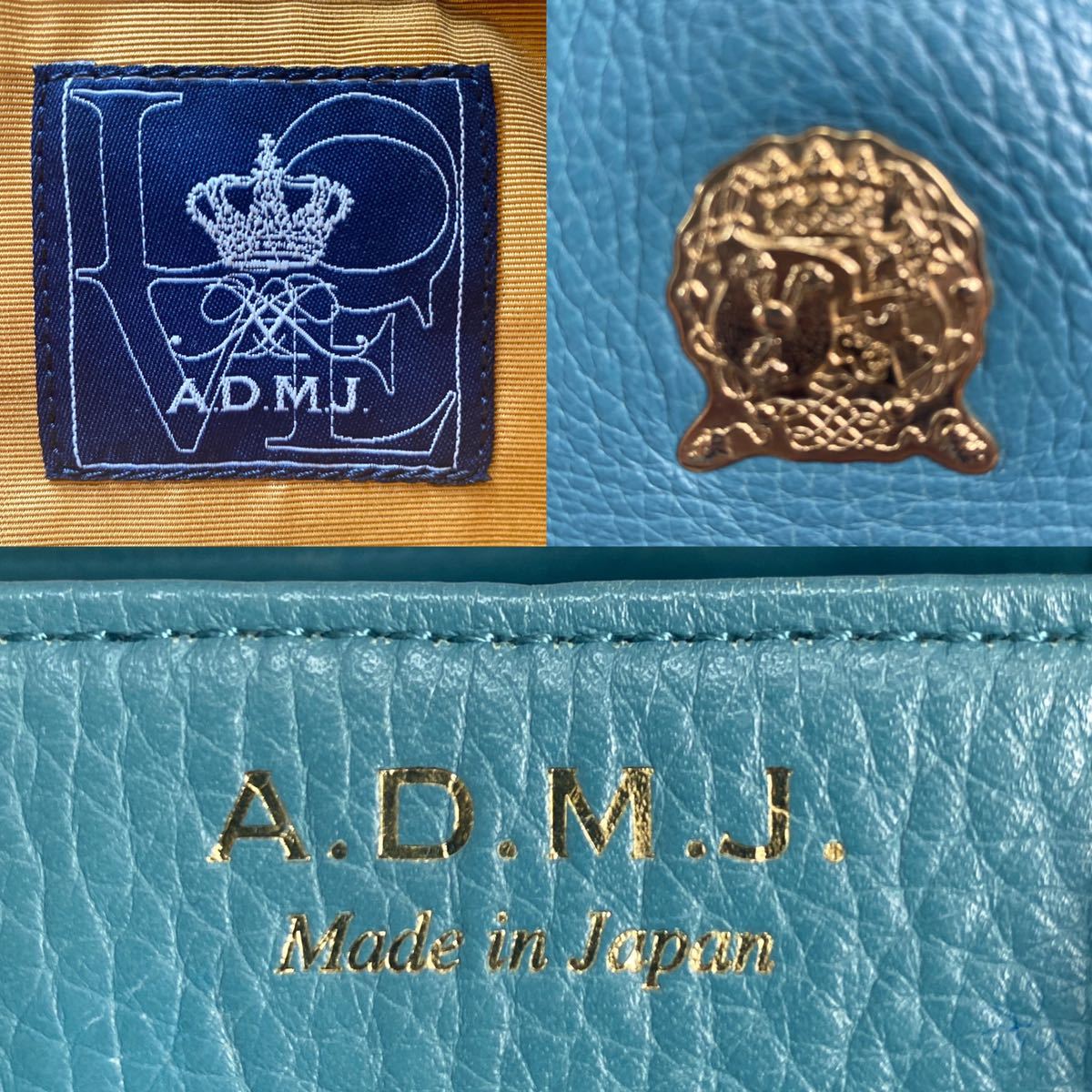 A.D.M.J エーディーエムジェー トートバッグ ハンドバッグ ショルダー