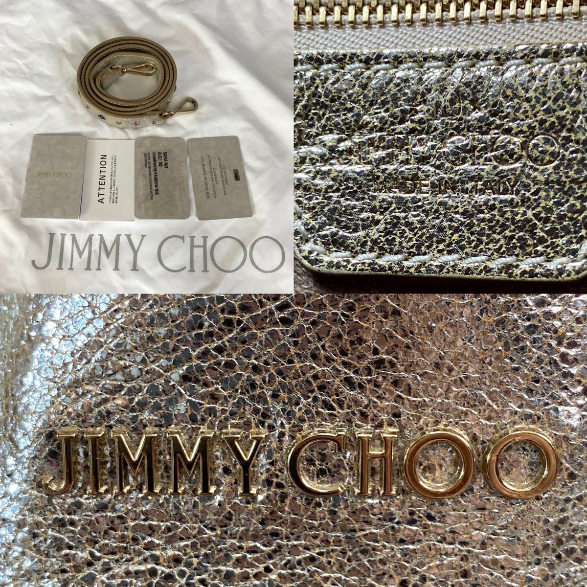 美品 JIMMY CHOO ジミーチュウ ソフィア SOFIA 定価17万2千円 10周年