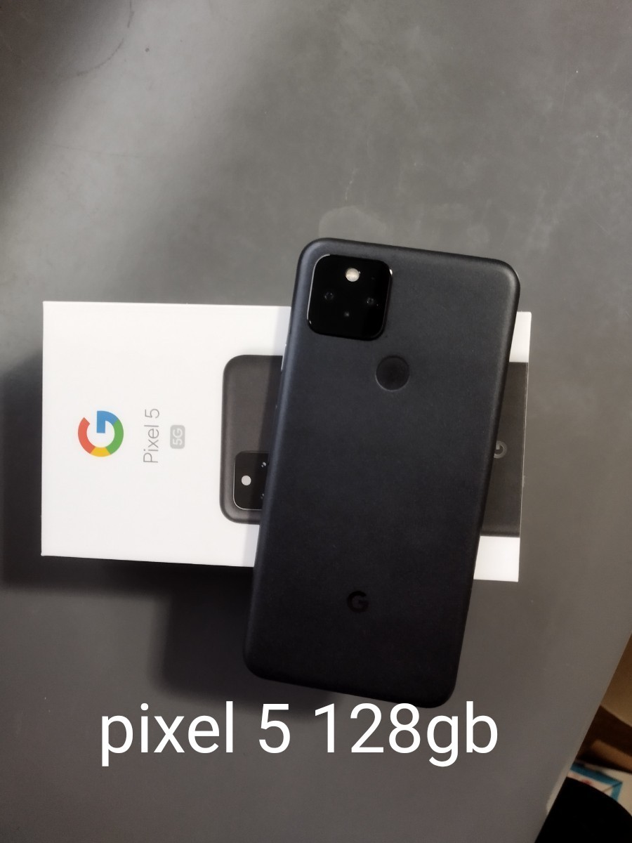 交換無料！ Google Pixel 5 ブラック SIMフリー オマケ付き - Google ...