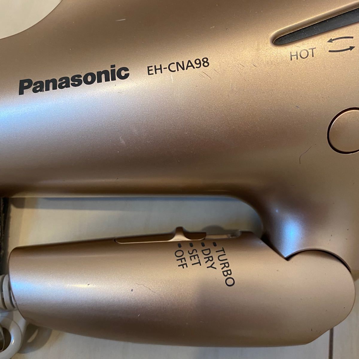 パナソニック Panasonic ヘアドライヤー ナノケア ナノケアドライヤー nanoe ピンクゴールド EH-NA98