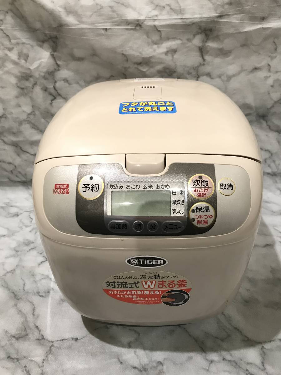 TIGER タイガー マイコン炊飯ジャー 炊飯器 対流式 Wまる釜 JNJ