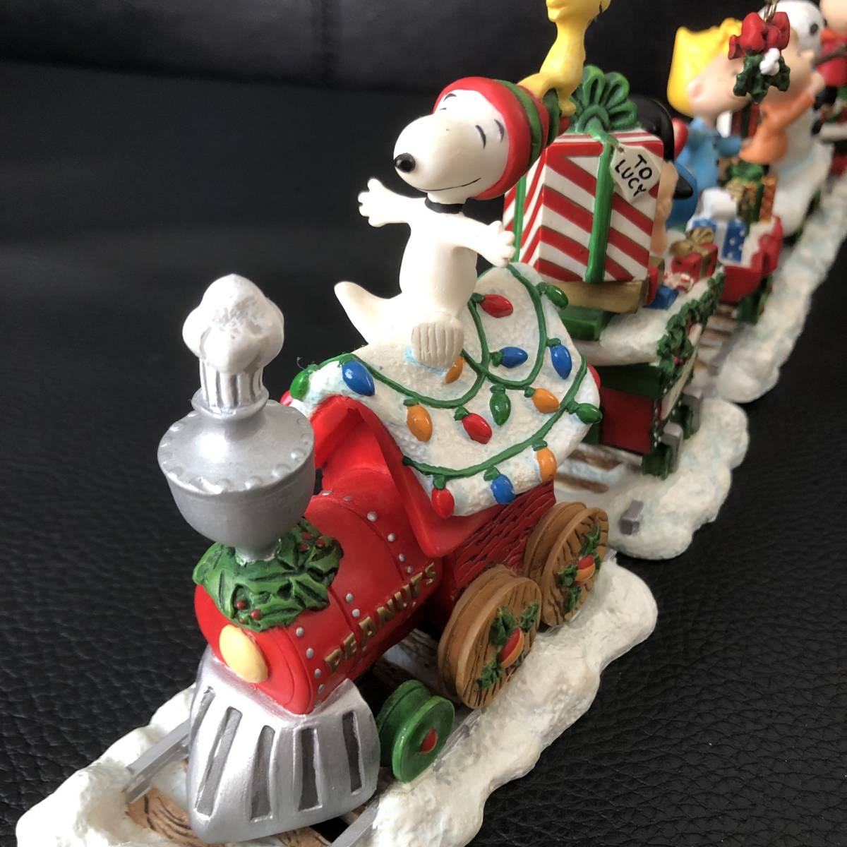 入手困難☆ピーナッツ スヌーピー クリスマストレイン 豪華5PC 入手困難☆ピーナッツ スヌーピー クリスマストレイン 豪華5PC