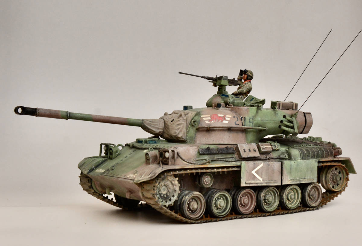 Yahoo!オークション - 【塗装済み完成品】陸上自衛隊 61式戦車 1/35