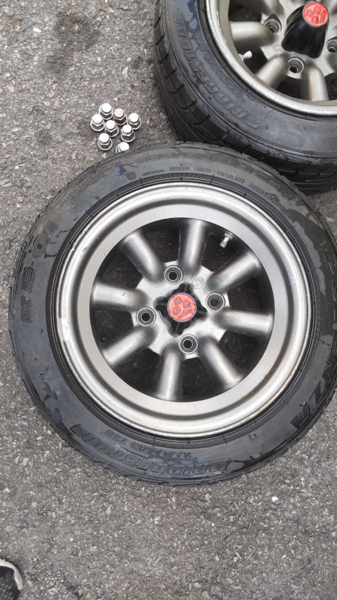 好評 希少ワタナベ 15インチ 6.5J 4穴PCD 100 オフ35位当時物2本 i9tmg