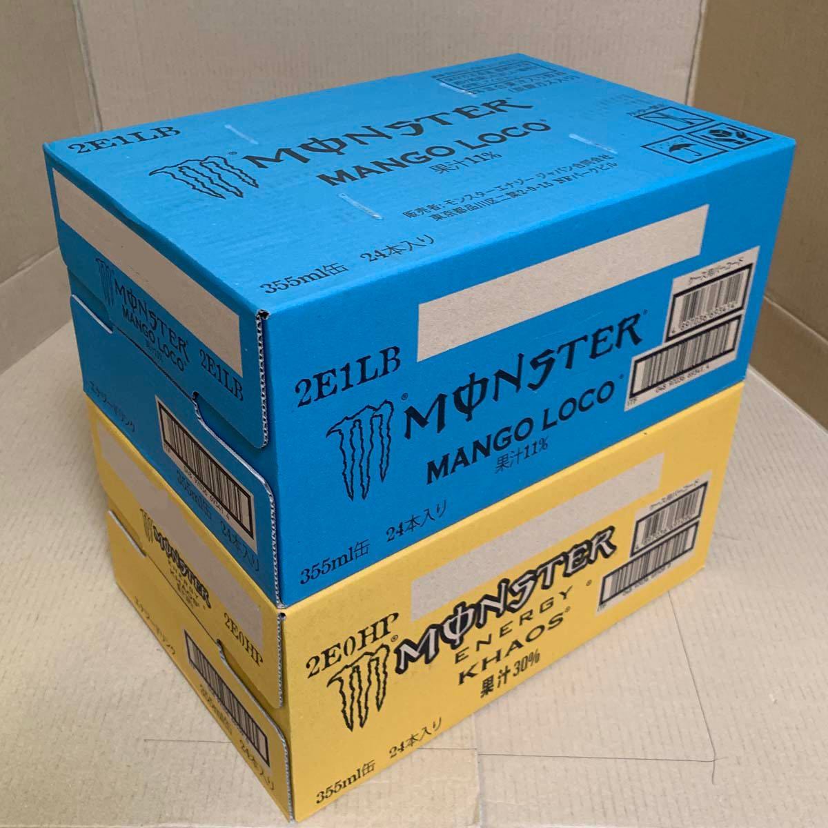 ☆~YMモンスターエナジー355ml缶 セット売り ○カオス 1箱 24本