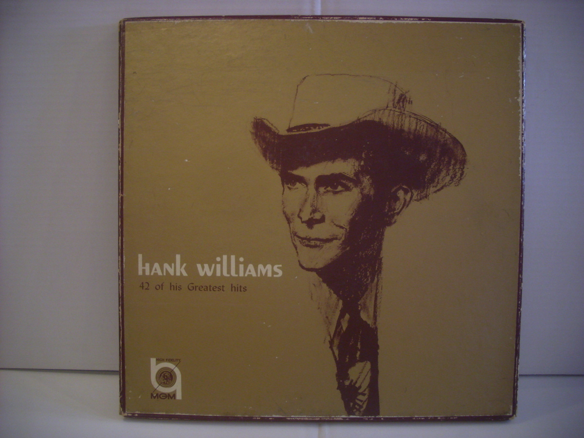 ●3LP　永遠のハンク・ウィリアムス / ブルース集 ミリオン・ヒット曲集・1& 2 帯付 HANK WILLIAMS 42 OF HIS GREATEST HITS ◇r210319_画像1